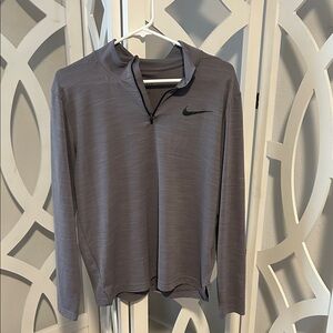 Nike Charcoal Quarter-Zip Pullover